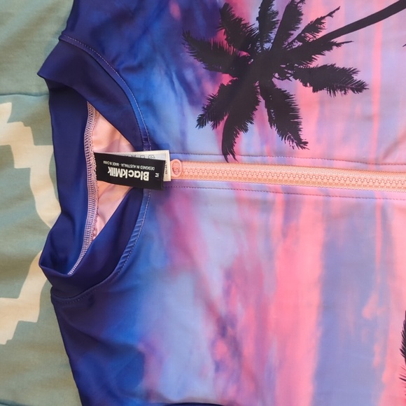 Blackmilk Miami sunset bodysuit size m - Picture 2 of 6